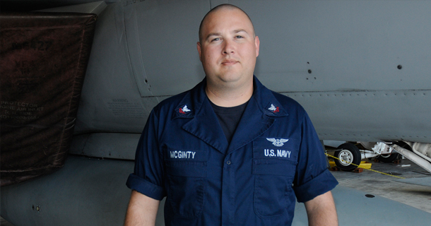 Military Spotlight: Damon McGinty