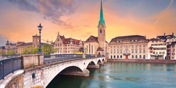 Switzerland: A tale of 3 cities
