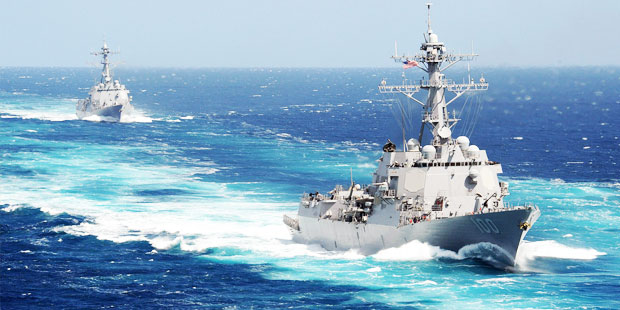 USS Pinckney and USS Kidd Return from Deployment