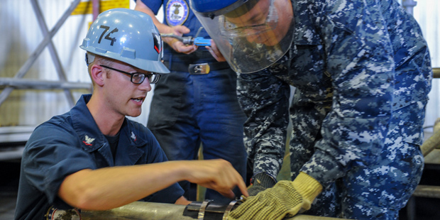 Military Spotlight: Travis Simmons serves aboard USS John C. Stennis (CVN 74)