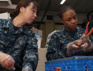 Stennis Sailors participating in COMRELs