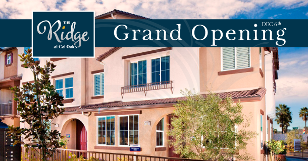 The Ridge at Cal Oaks grand opening this month