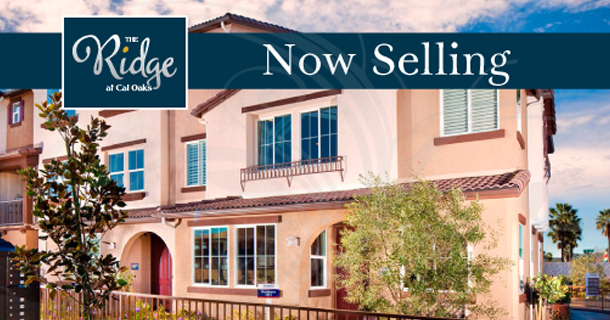The Ridge at Cal Oaks Now Selling Great Housing for Military