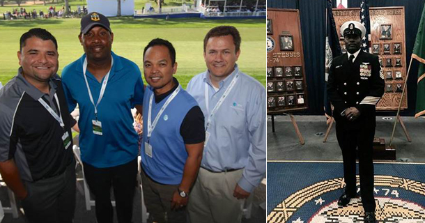 AT&T and Farmers Insurance Open Host Special Day for Local Navy Chief Petty Officer