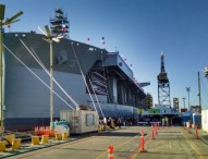 USNS Lewis B. Puller Christened at General Dynamics NASSCO