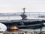 Hull Swap Begins: George Washington Arrives in San Diego