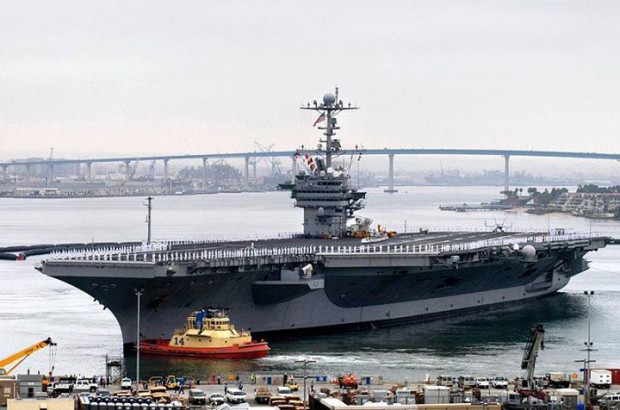 Hull Swap Begins: George Washington Arrives in San Diego