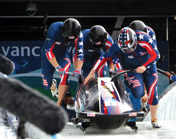 Army bobsledders compete in Olympics