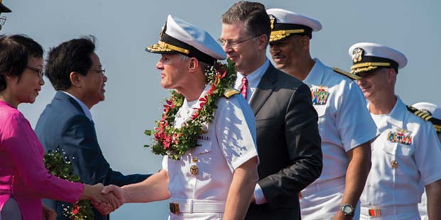 Carl Vinson returns to San Diego after historic Vietnam visit