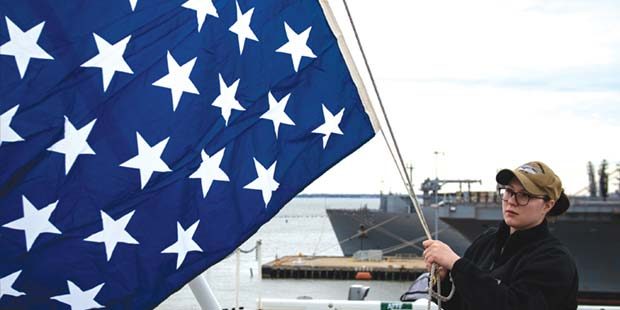 Navy to fly Union Jack