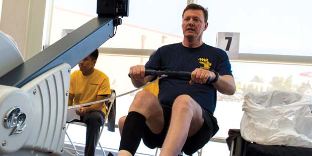 Education commander competes at Wounded Warrior Trials